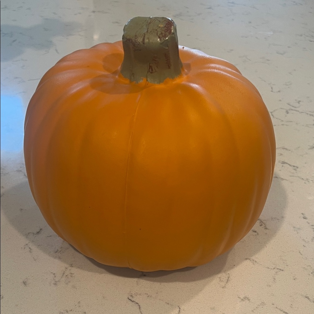 Orange Decorative Pumpkin